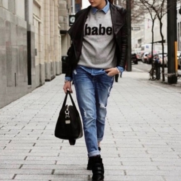 7 For All Mankind Denim - 7 For All Mankind Mid Rise Josefina Skinny Boyfriend Denim blue jeans